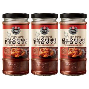 백설 닭볶음탕양념, 290g, 3개