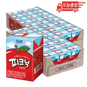 오늘출발 매일 피크닉 사과맛 200ml 48개