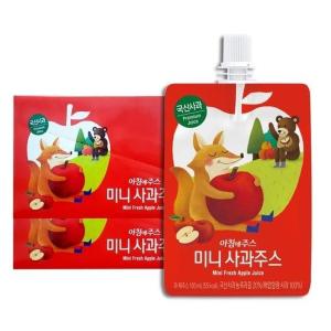 서울우유 아침에주스 미니 사과주스 100ml 20개