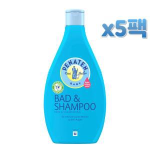 Penaten 페나텐 베이비 샴푸 바쓰 400ml x5팩 Shampoo