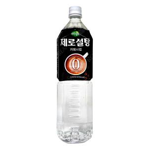 희창 제로설탕 카페시럽 1.5L x 6개 / 무가당 제로칼로리