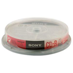 SONY dvdr 공dvdr CD CD-R 700MB 48X 10P CDRW 시디 (케이크) 업무용 사무용 복사 씨디 용씨 다용도 용CD