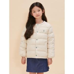 [BEANPOLE KIDS] [BEANPOLE KIDS] 덕다운 리버서블 한줌 경량패딩  아이보리 (BI4838U070) (BI4838U070)