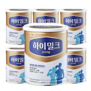 일동후디스 하이밀크 오리지널 600g 6개 초유단백 성인분유