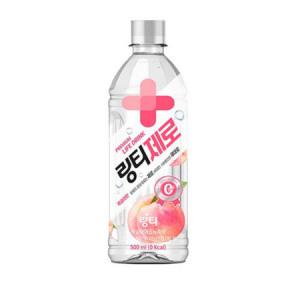 링티 제로 복숭아맛 500ml x 24개 수분 비타민 음료