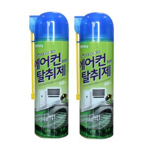 산도깨비 에어컨탈취제 (300mlX2개) / 차량용 가정용 에어컨청소 냄새제거