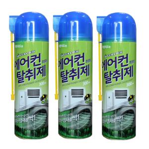 산도깨비 에어컨탈취제 (300mlX3개) / 차량용 가정용 에어컨청소 냄새제거