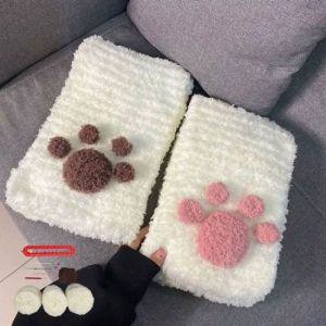 고양이 DIY 목도리 머플러 손뜨기 뜨개실 초보자 키트