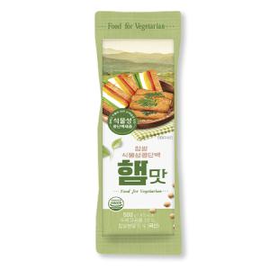 찹쌀 식물성콩단백 햄맛