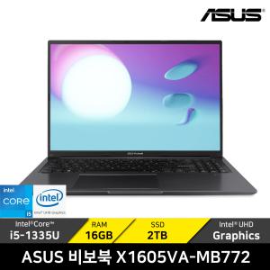 ASUS 비보북 X1605VA-MB772/RAM 16GB/SSD 2TB/WIN11/ +마우스증정