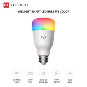 Yeelight 스마트 전구 W3 및 음성 제어 가능 색상 YLDP005 조명 홈 무선 블루투스