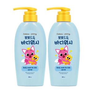 베비언스 핑크퐁 뽀뽀드득 바디워시 380ml x 2개