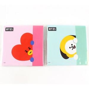 269C] 2500 BT21 MEMO PAD SQUARE (10개세트)