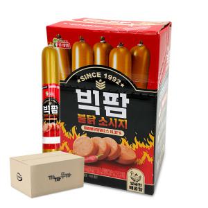 롯데 빅팜 불닭 소시지 1200g (60gx20개) (1박스-4통)