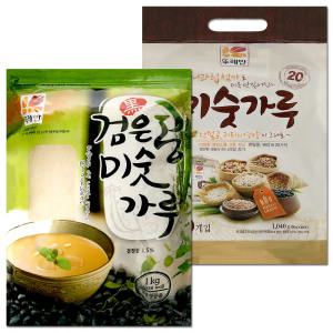 뚜레반 검은콩미숫가루 1kg x 3개 / 미숫가루스틱 1040g (40포)