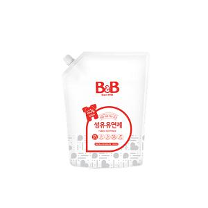 비앤비 섬유유연제 베르가못 캡리필 1800ml 아기 유아세제