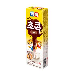 동서 제티 초콕 초코렛맛 10T 우유 콕 간식 바나나 딸기 쿠키앤쵸코 초코빨대