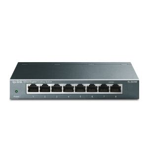 티피링크 TL-SG108  8-Port Gigabit Desktop Switch PORT: 8 Gigabit RJ45 Ports