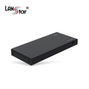 LANstar 1:4 HDMI 2.0 분배기 다운스케일 기능 LS-HD204DS-N