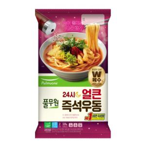 풀무원 24시 얼큰 즉석우동 (328G)