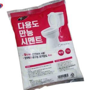 시멘트 브이텍 만능 다용도 줄눈보수 백 1kg 백색 NWA0AEDC