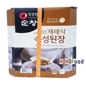 청정원 재래식 숙성된장 14kg / 재래숙성된장14kg