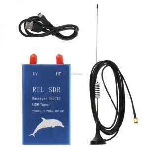 TV 셋톱 박스 스마트 수신기 OTT RTL2832U + R820T2 100KHz-1.7GHz UHF VHF HF RTL.SDR USB 튜너 AM FM 라