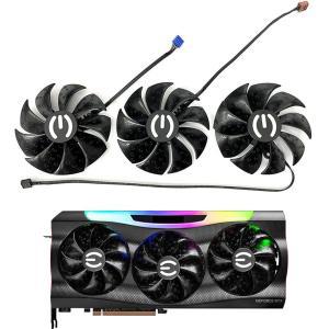 KIKIFAN 87MM PLD09220S12H 그래픽 카드 냉각 팬 교체품 EVGA GeForce RTX 3070 3080 TI 3090 FTW3 울트라