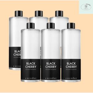 코코도르 디퓨저 리필액 블랙체리향 500ml 6개 대용량