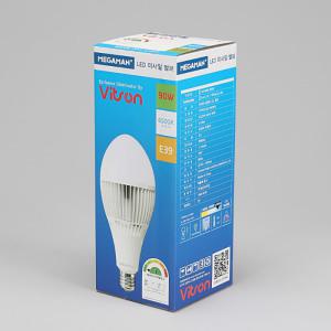 메가맨 87384 LED 미사일 벌브 90W 주광색