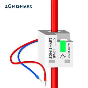 Zemismart 투야 지그비 와이파이 미니 에너지 계량기 전기 모니터 센서 실시간 측정 Zigbee2mqtt 홈 어시