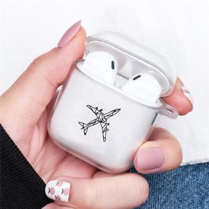 세계지도 월드맵 재밌는 여행 비행기 이어폰 케이스 Airpods 2 1 소프트 TPU Funda AirpodsPro 3 커버 Earp