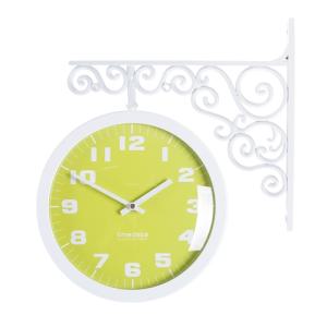 Classic Double Clock 모노 파스텔(Green)집들이시계 벽시계 벽걸이 거실 양면 양면벽 인테리어벽 소품