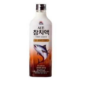 사조 참치액 900ml 2개 참치액젓