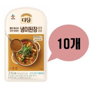 CJ 다담 냉이된장찌개양념 140g x10개 찌개양념