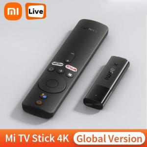 샤오미-Mi TV 스틱, 4K 글로벌 버전, 안드로이드 11, 쿼드 코어, 2GB RAM, 8GB 블루투스 5.0, 넷플릭스, 와