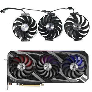 3pcs 95mm CF1010U12S 그래픽 카드 팬 교체 ASUS Rog Strix RTX 3060 3070 3080 Ti 3090 게임 GPU 쿨러 RX