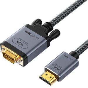 TV 모니터영상 HDMI 2.0 to RGB 변환 메탈형 길이 1.2m