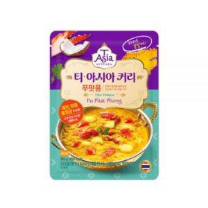 티아시아키친 게살 푸팟퐁 커리 분말 100g x 8개_MC