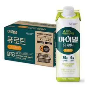 대상웰라이프 마이밀 퓨로틴 고소한맛 250ml (24입) 영양보충 맛있는 식물성 단백질 음료