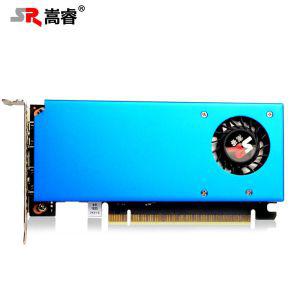 그래픽카드 rx550lp 1050TI4G 절반 높이 그래픽 1050 4G/GT1030/RX550 단일 슬롯