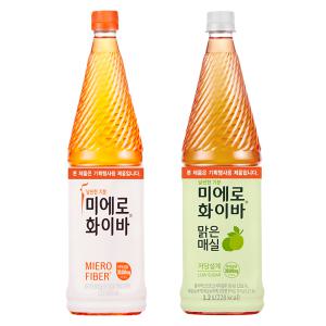 미에로화이바 1.2L X 3개 + 맑은매실 1.2L X 3개(총6개)