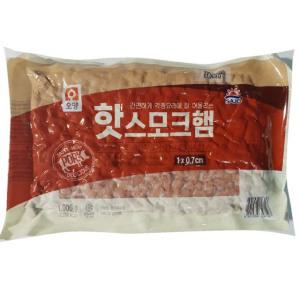 사조오양 핫 스모크햄 1kg 다이스햄 피자 볶음밥용