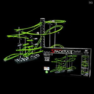 스페이스레일 레벨2-야광 SPACERAIL 231-2G 한글설명서 과학 실험 모형 롤러코스트 교구 완구