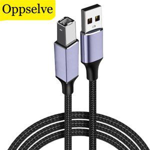 고속 USB 20 프린터 케이블 C타입 수 to B타입 수 스캐너 코드 HP  엡손 DAC 화웨이 노트북 맥북 프로 샤오