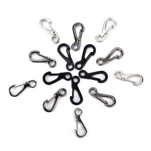 5PCS 미니 SF 봄 배낭 Clasps 등산 Carabiners EDC 키 체인 캠핑 병 후크 Paracord 전술 생존 기어