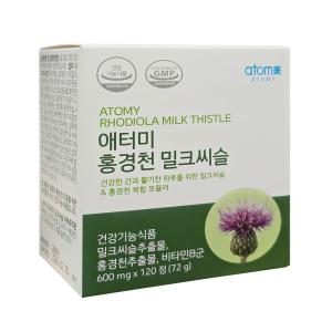 애터미 홍경천 밀크씨슬 600mg 120정