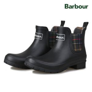 바버 BARBOUR 킹햄 웰링턴 숏 첼시 여성 레인부츠 장화 LRF0088BK11