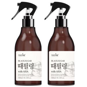 블랙슈가 때필링 필링젤 샤워 때비누 스프레이 300ml 2개 각질제거