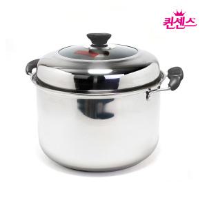 36cm 인덕션 인덕션용 ih 곰솥 냄비 대형 스텐 들통 28cm 30cm 32cm 업소용 대용량 찜 행주삶는냄비